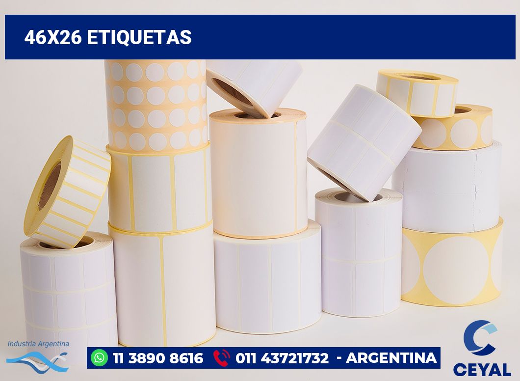 46x26 Etiquetas