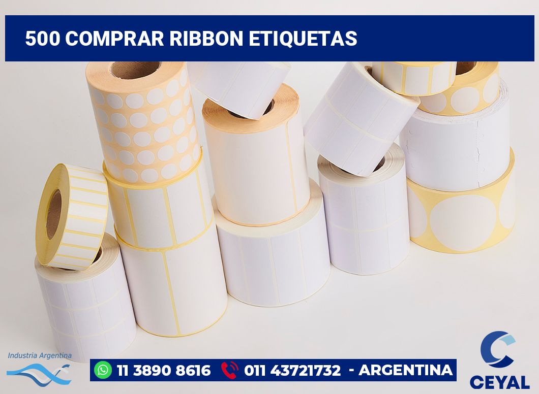 500 Comprar ribbon etiquetas