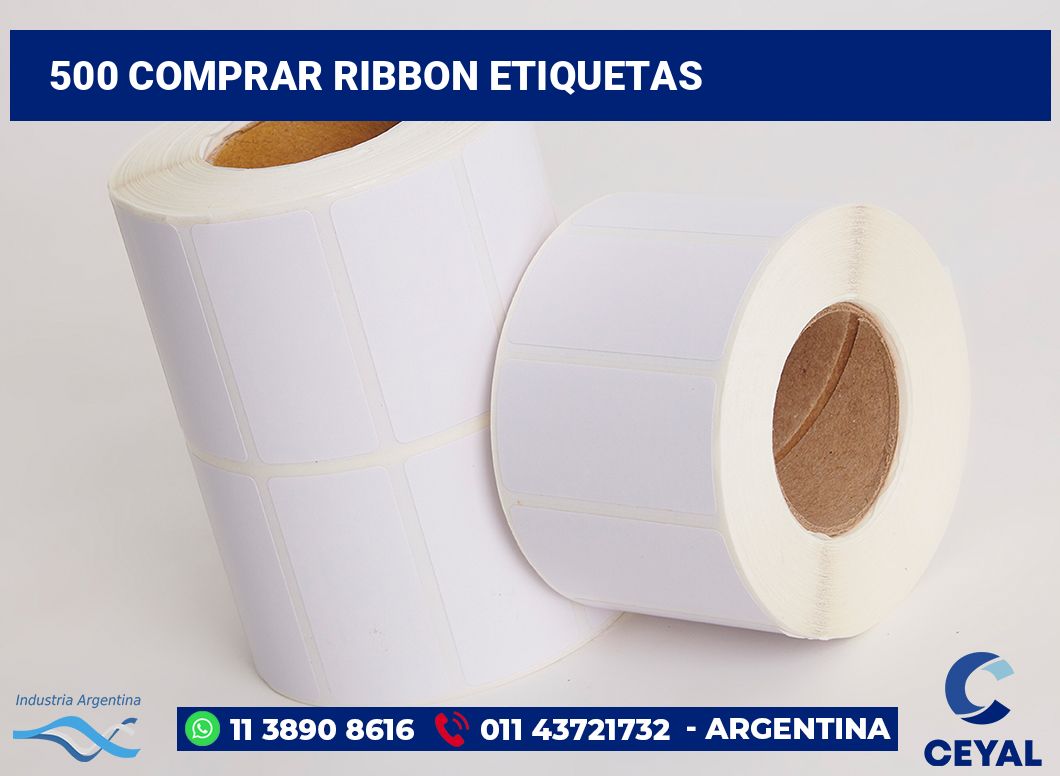 500 Comprar ribbon etiquetas