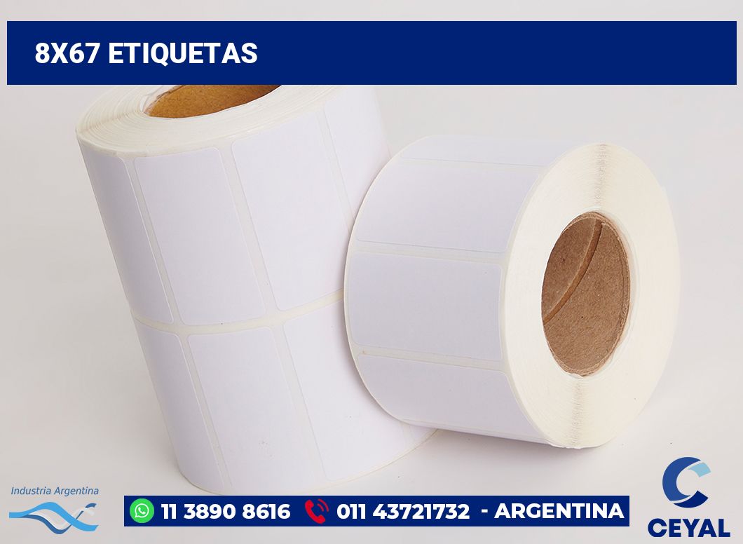 8x67 Etiquetas