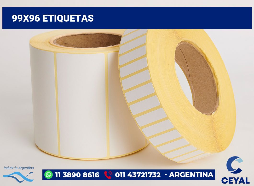 99x96 Etiquetas