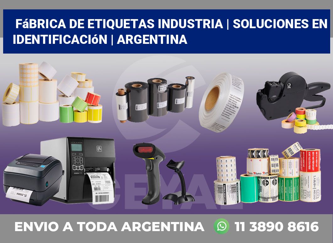 Fábrica de etiquetas industria | Soluciones en identificación | Argentina