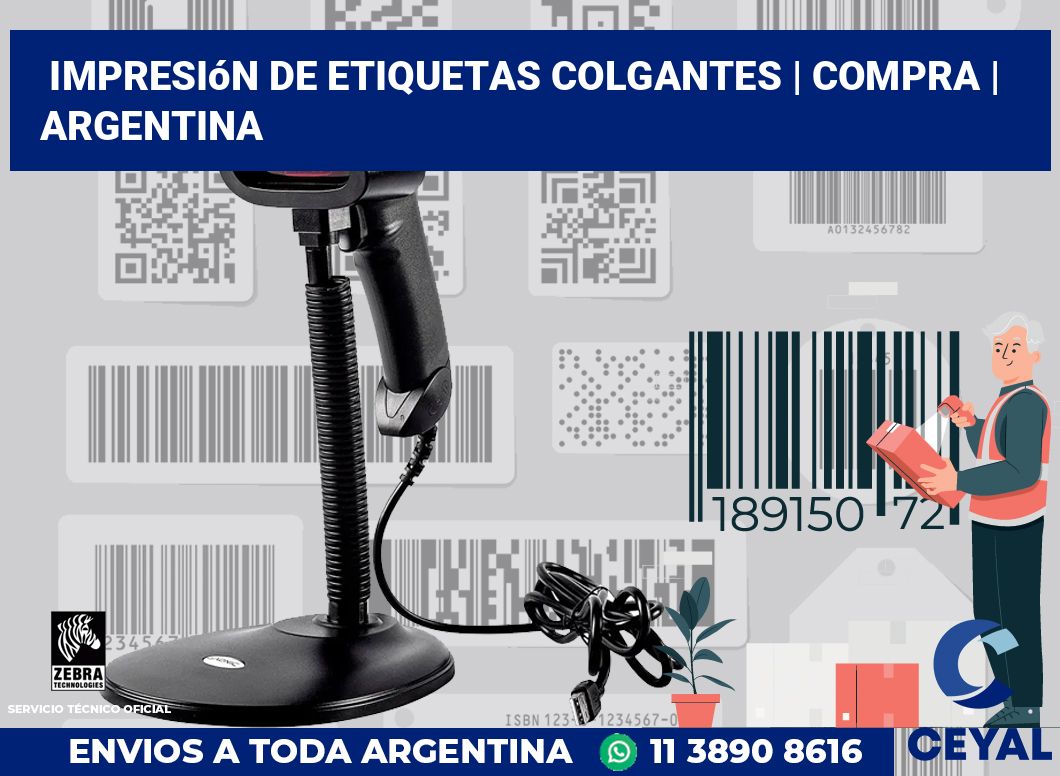 Impresión de etiquetas colgantes | Compra | Argentina