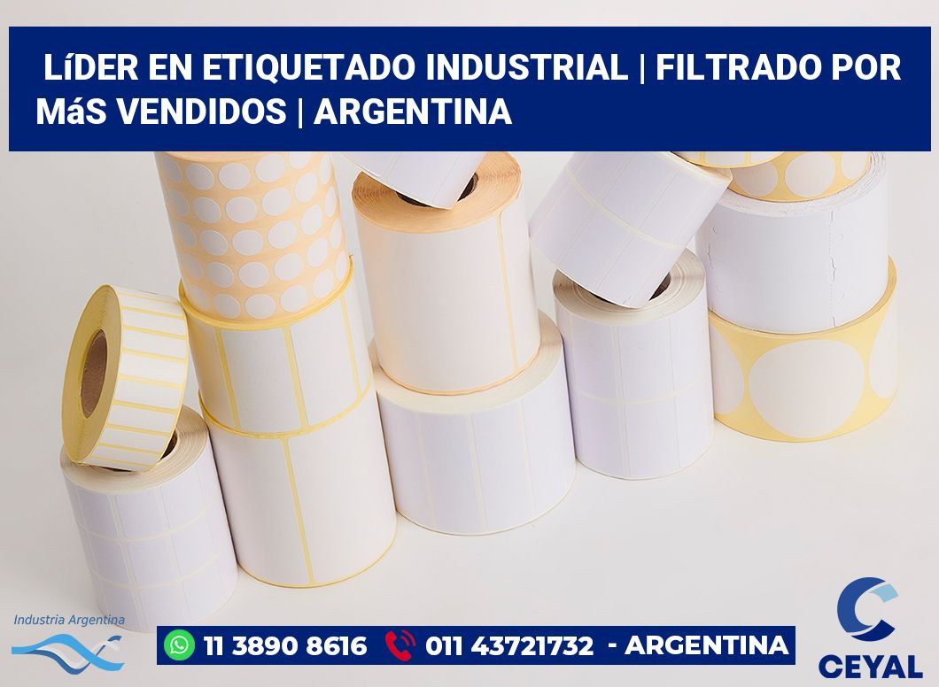 Líder en etiquetado industrial | Filtrado por más vendidos | Argentina