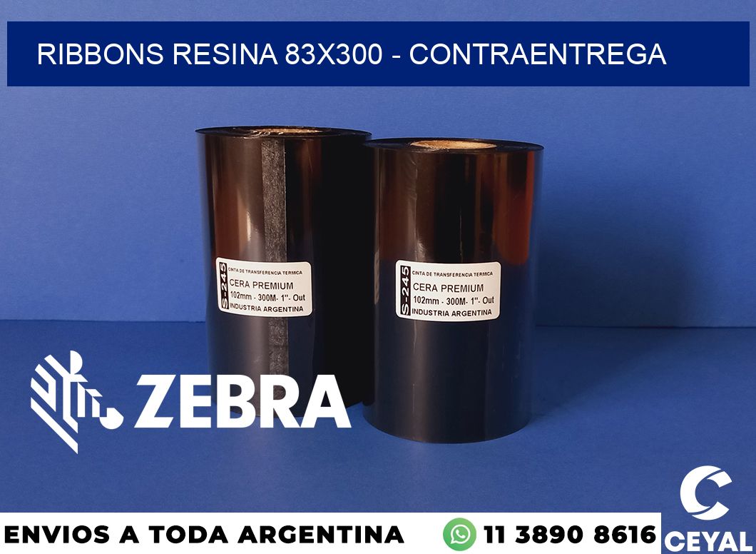Ribbons resina 83x300 - contraentrega