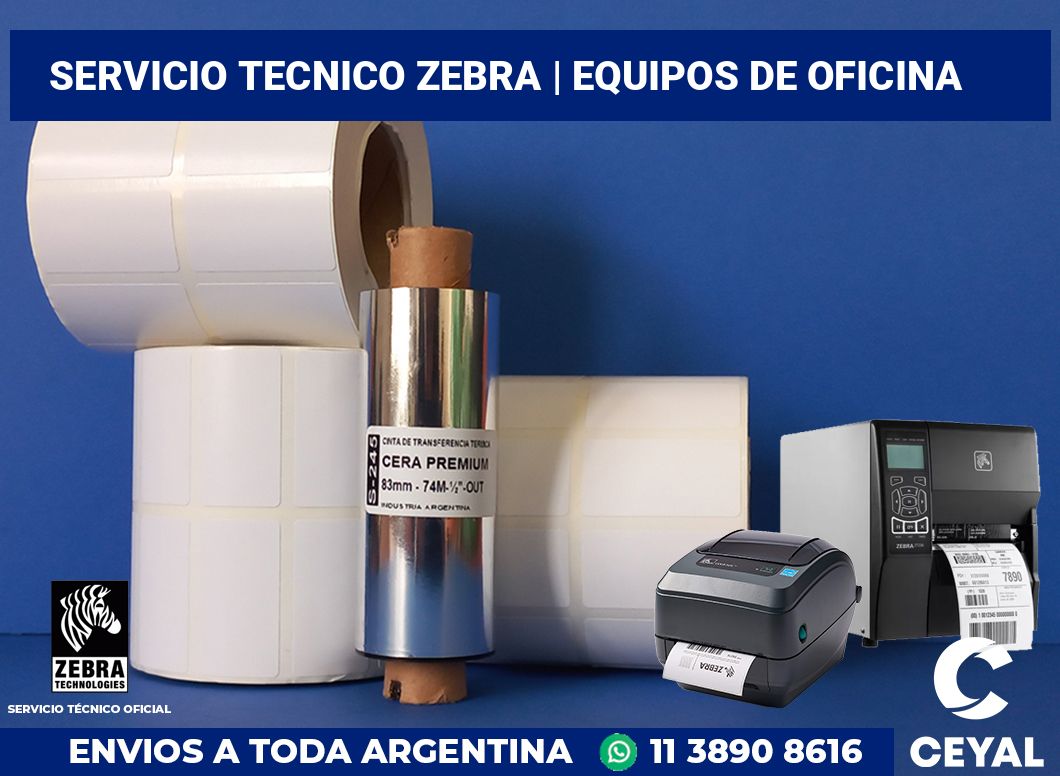 Servicio tecnico Zebra | Equipos de oficina