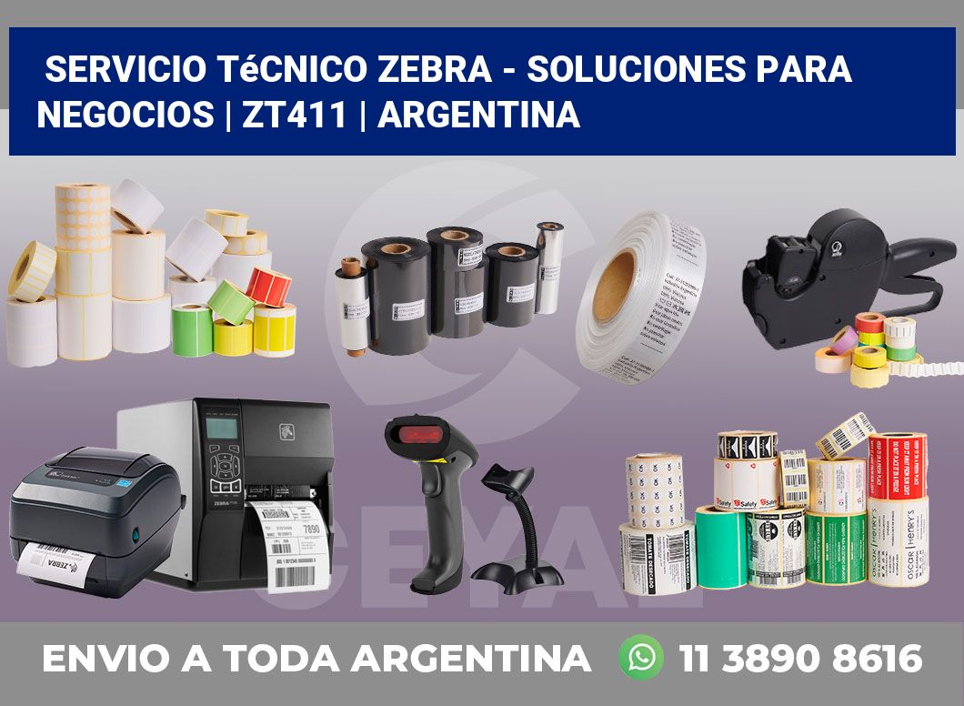 Servicio técnico Zebra – Soluciones para negocios | ZT411 | Argentina