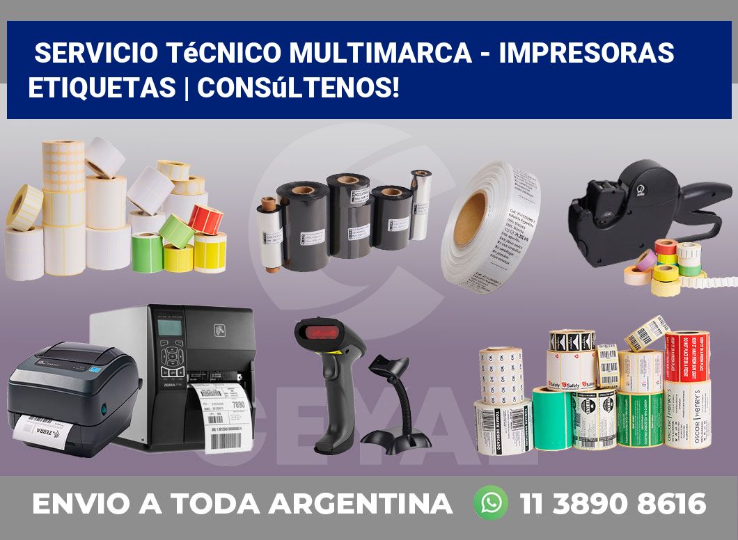 Servicio técnico multimarca – impresoras etiquetas | Consúltenos!