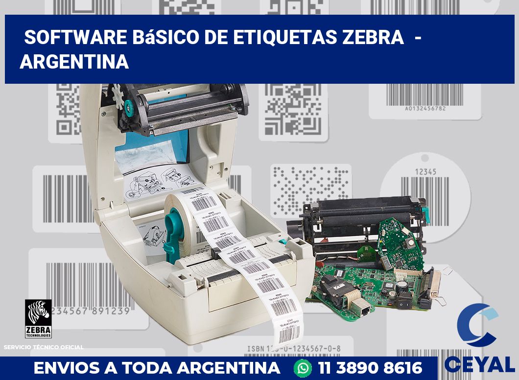Software básico de etiquetas zebra  - Argentina