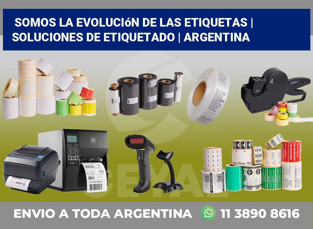 Somos la evolución de las etiquetas | Soluciones de etiquetado | Argentina