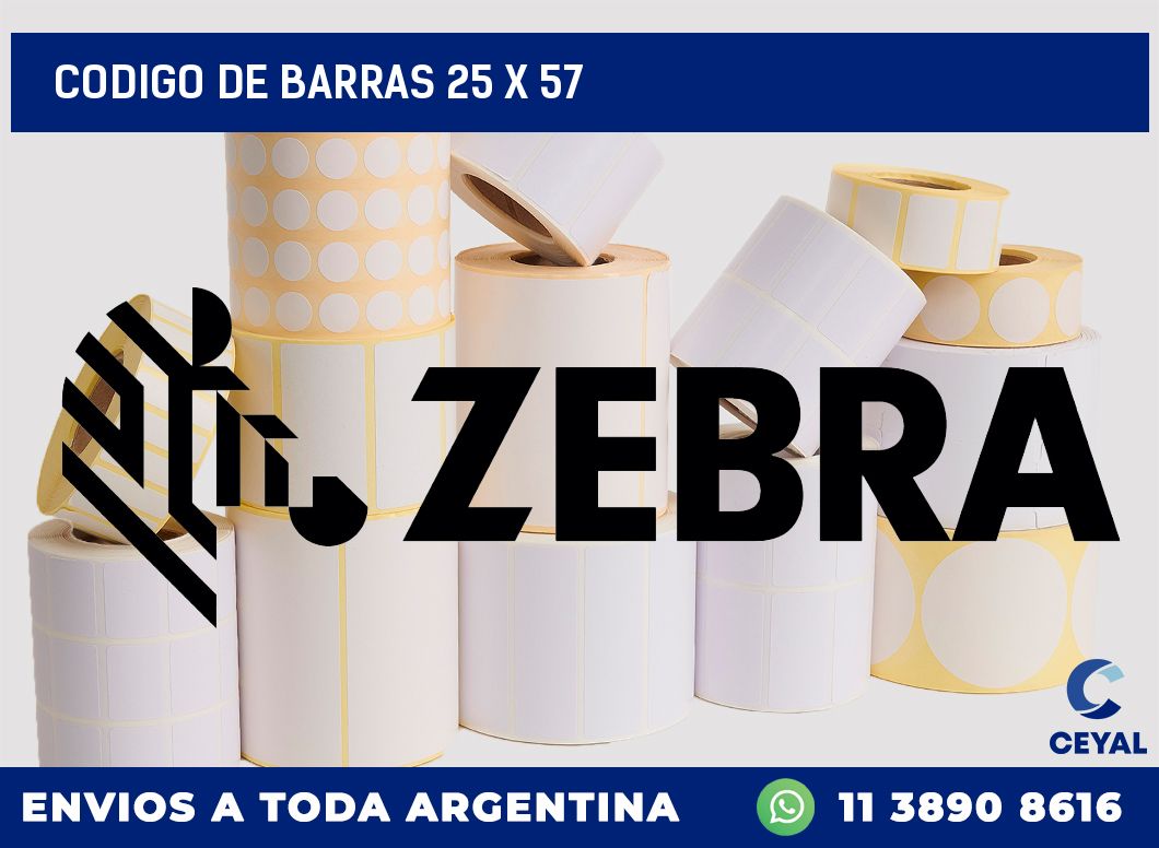 codigo de barras 25 x 57
