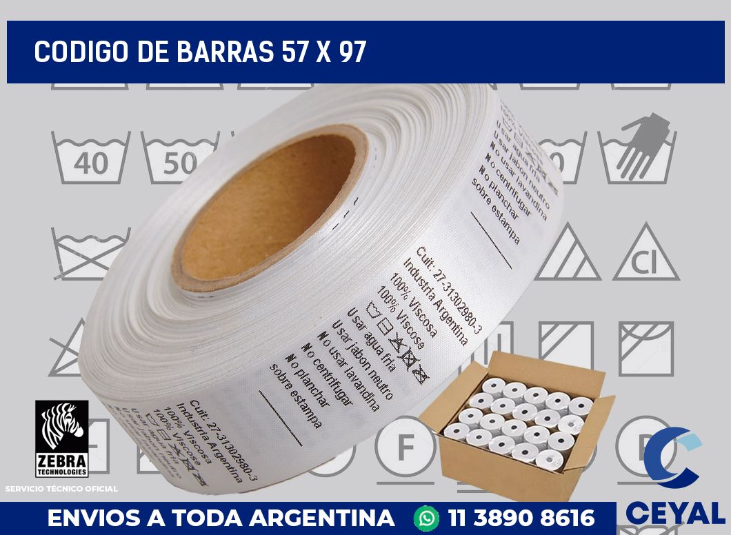 codigo de barras 57 x 97
