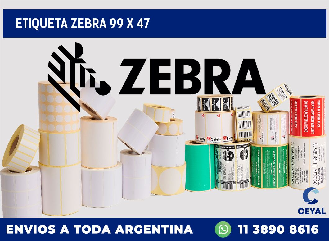etiqueta zebra 99 x 47