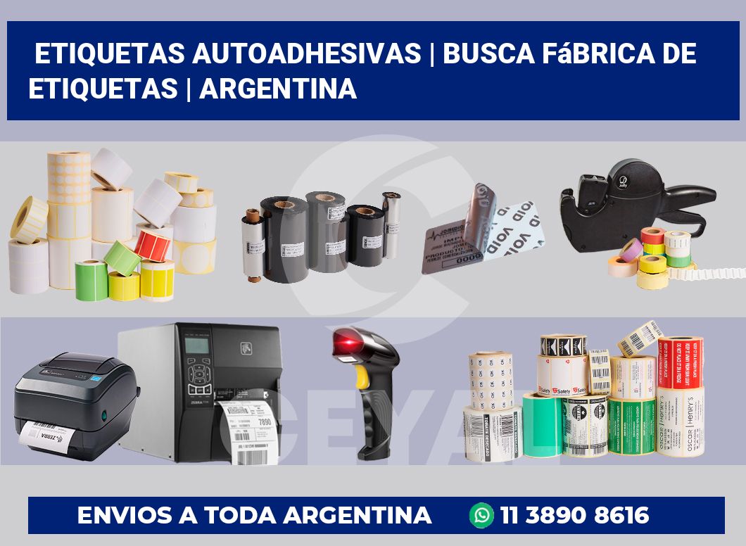 etiquetas autoadhesivas | Busca fábrica de etiquetas | Argentina