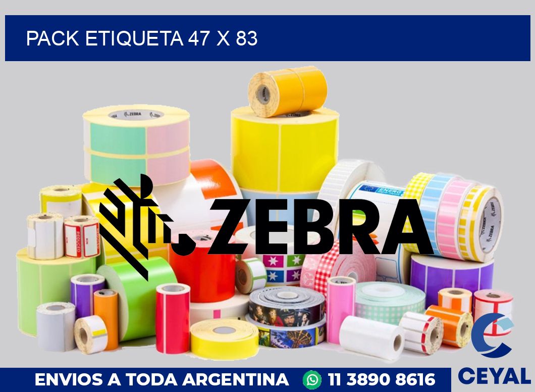 pack etiqueta 47 x 83