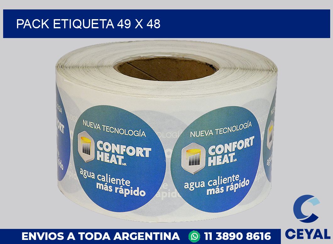pack etiqueta 49 x 48