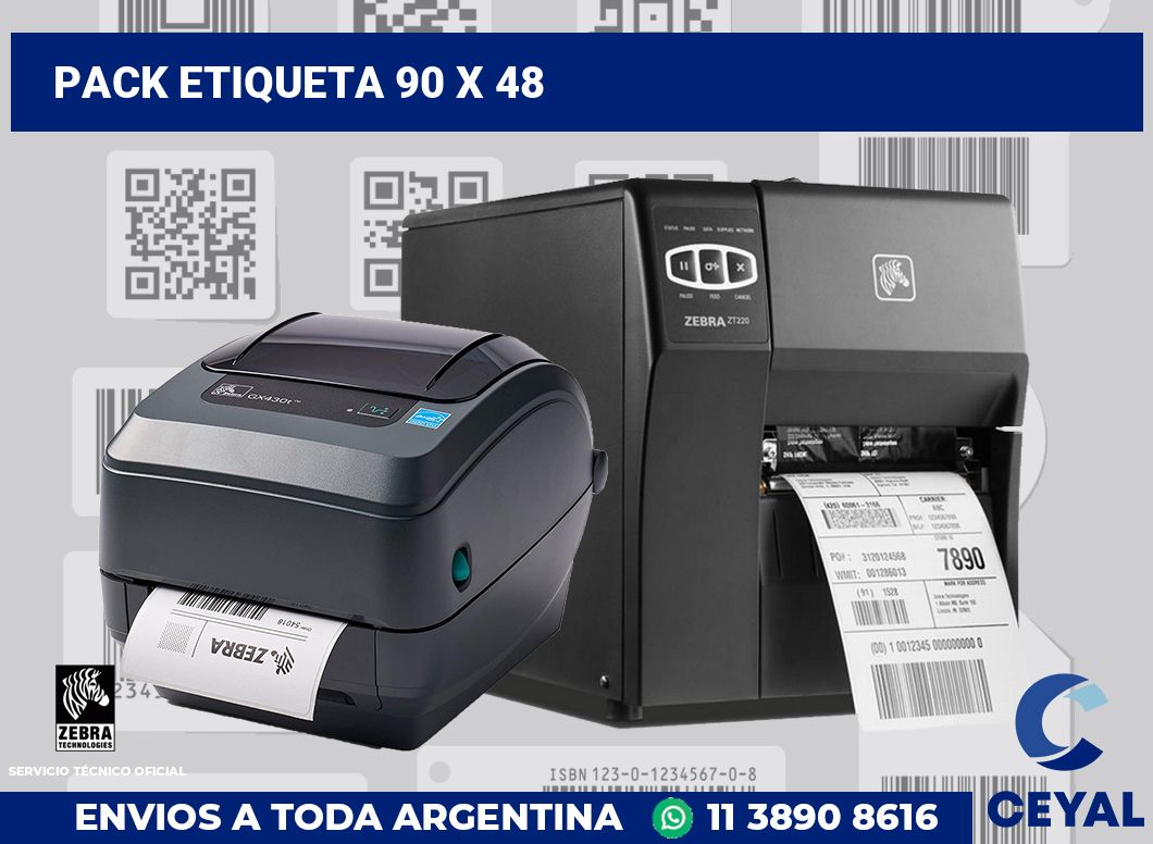 pack etiqueta 90 x 48