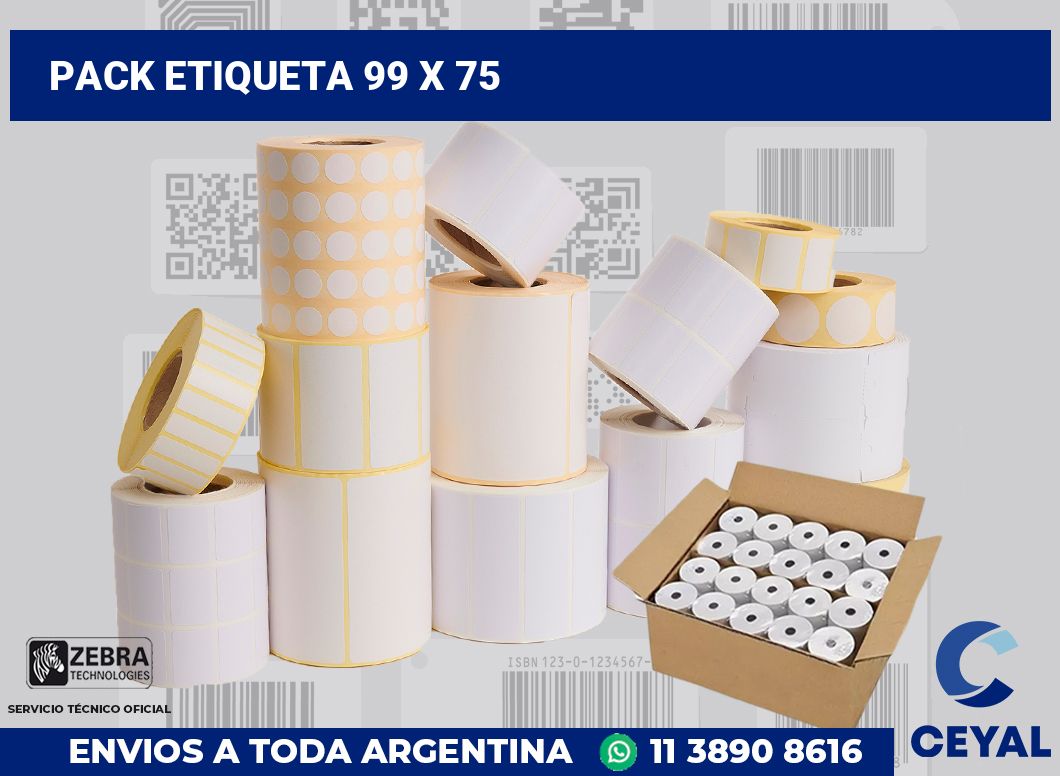 pack etiqueta 99 x 75