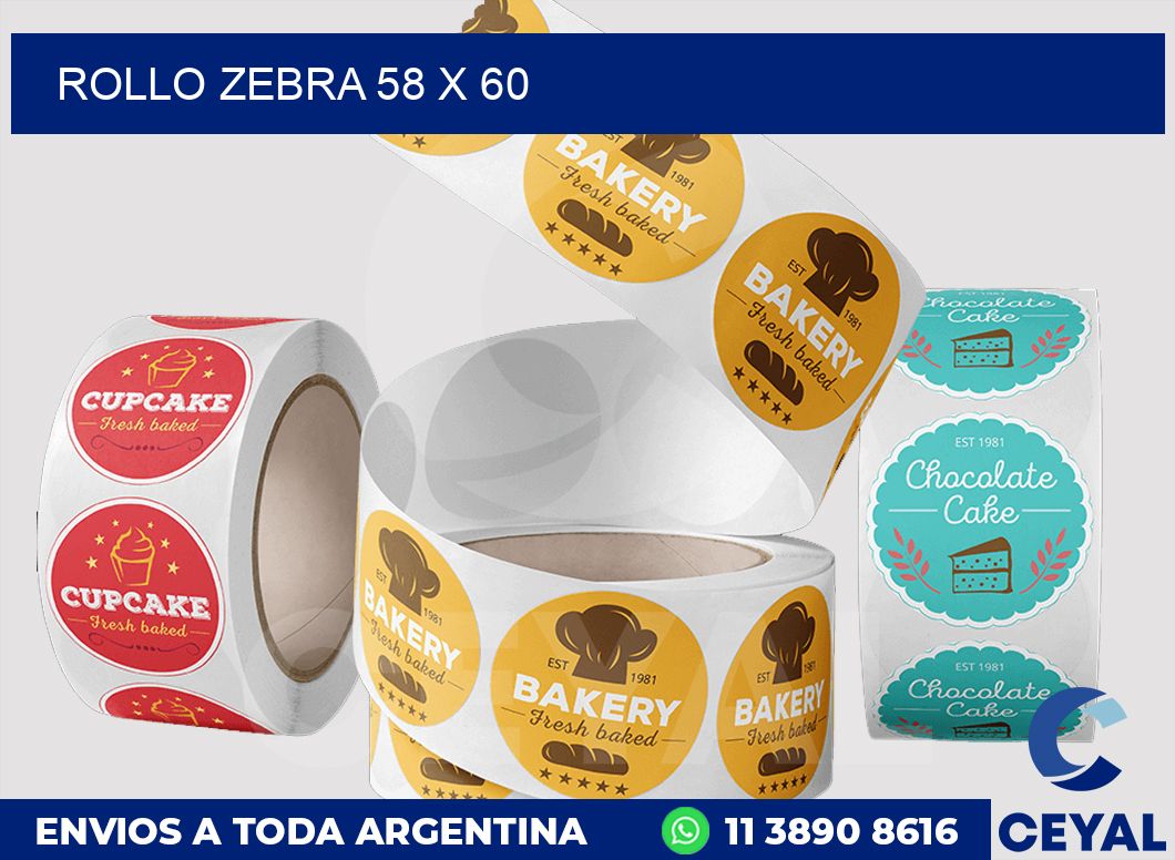 rollo zebra 58 x 60