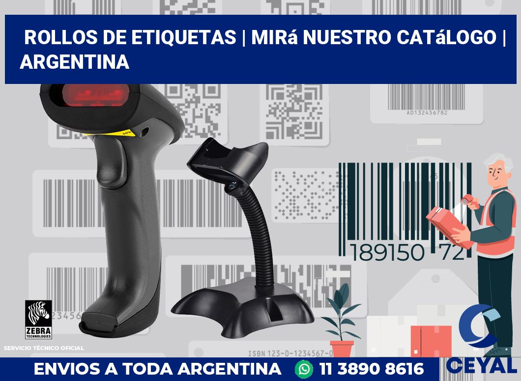 rollos de etiquetas | Mirá nuestro catálogo | Argentina