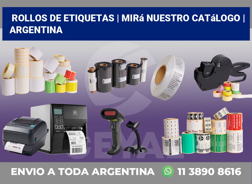 rollos de etiquetas | Mirá nuestro catálogo | Argentina
