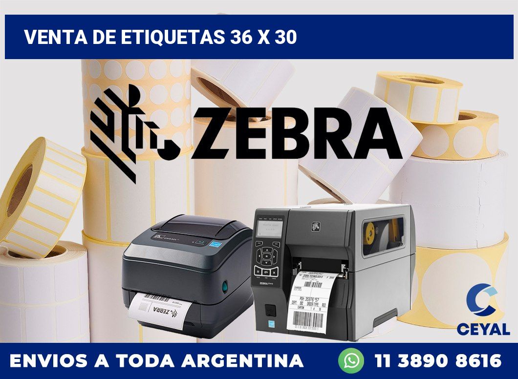 venta de etiquetas 36 x 30