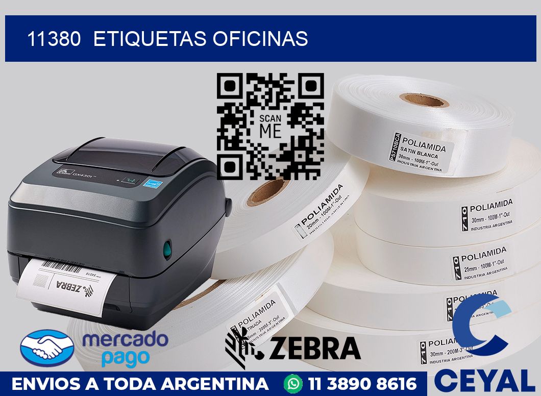 11380  Etiquetas oficinas