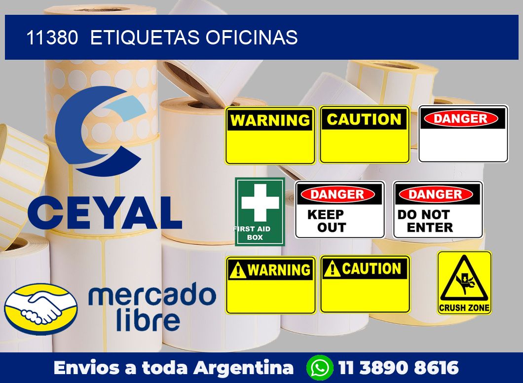 11380  Etiquetas oficinas