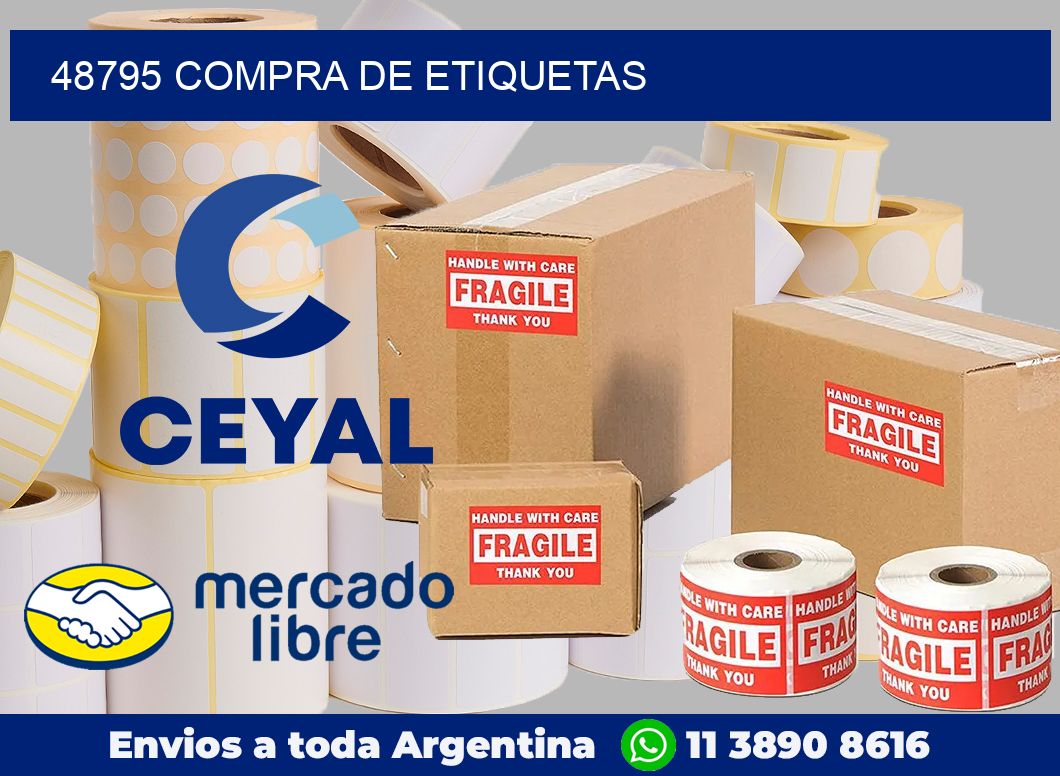 48795 compra de etiquetas