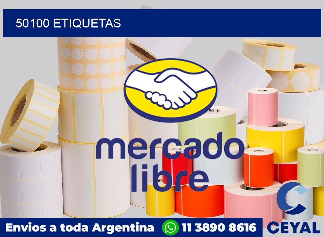 50100 etiquetas
