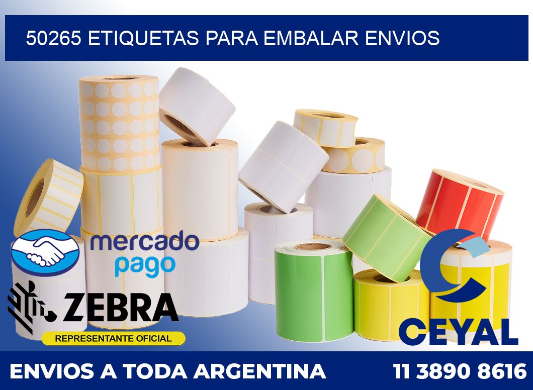 50265 Etiquetas para embalar envios