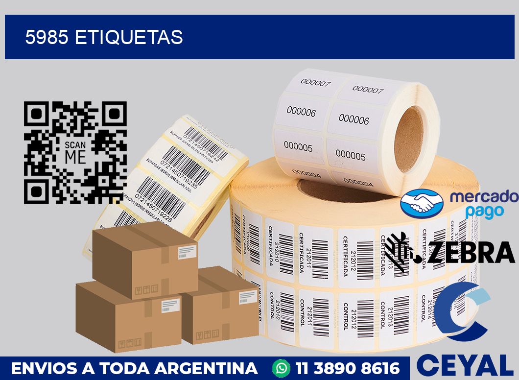 5985 etiquetas