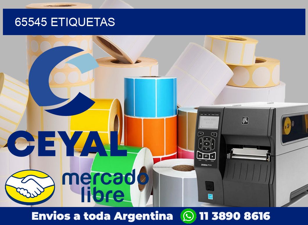 65545 etiquetas