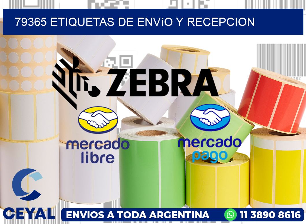 79365 Etiquetas de envío y recepcion