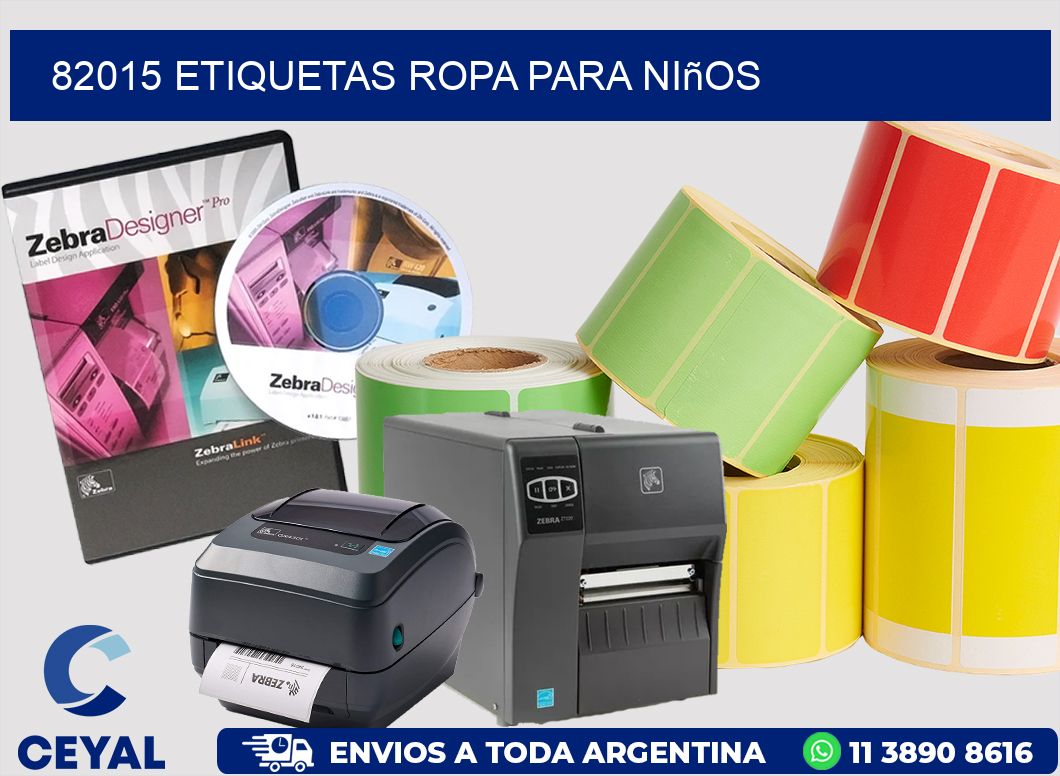 82015 Etiquetas ropa para niños