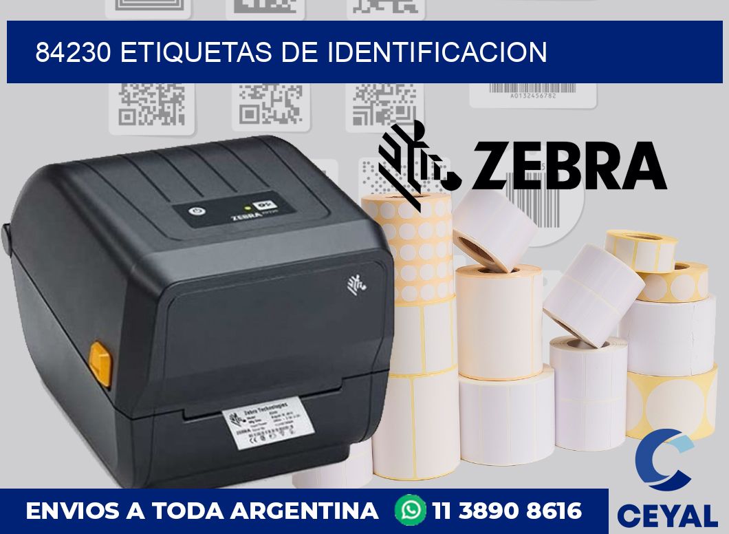 84230 Etiquetas de identificacion