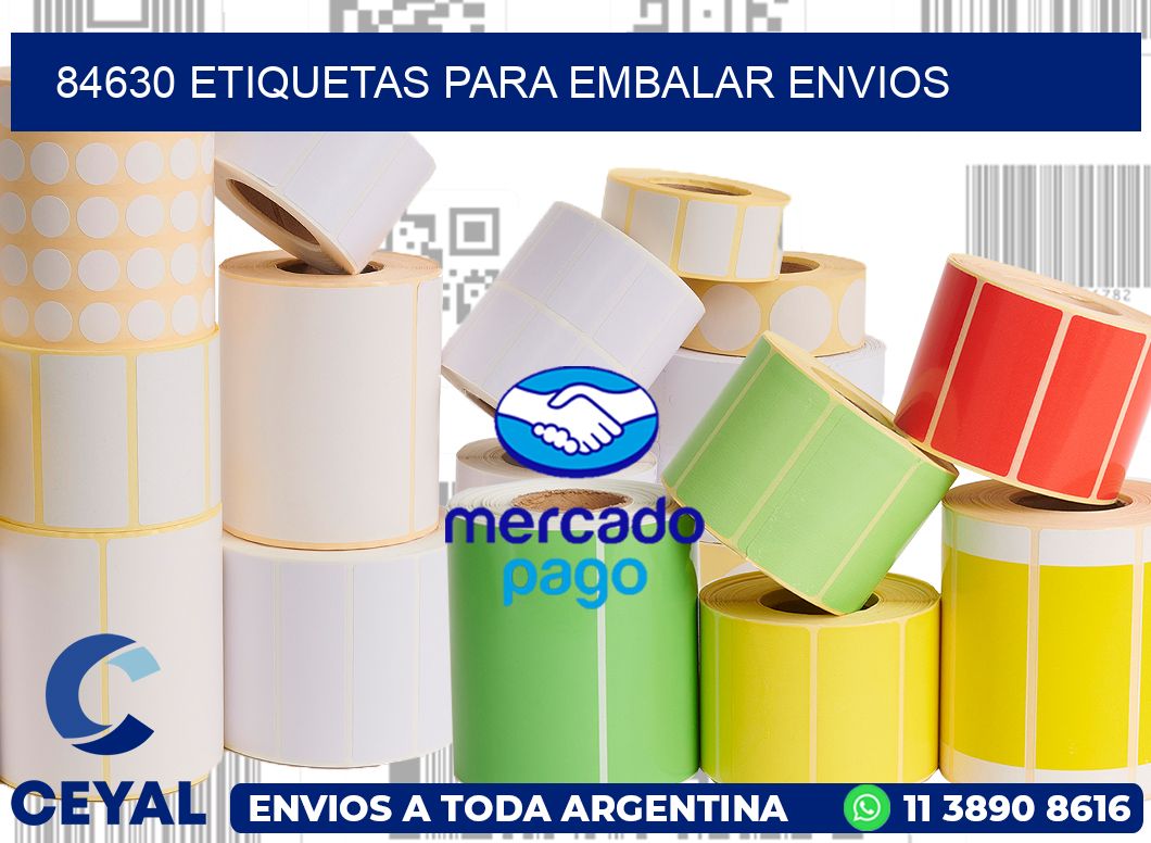 84630 Etiquetas para embalar envios