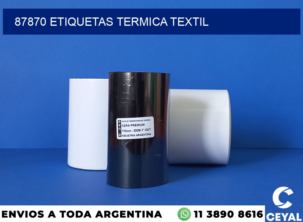 87870 etiquetas termica textil