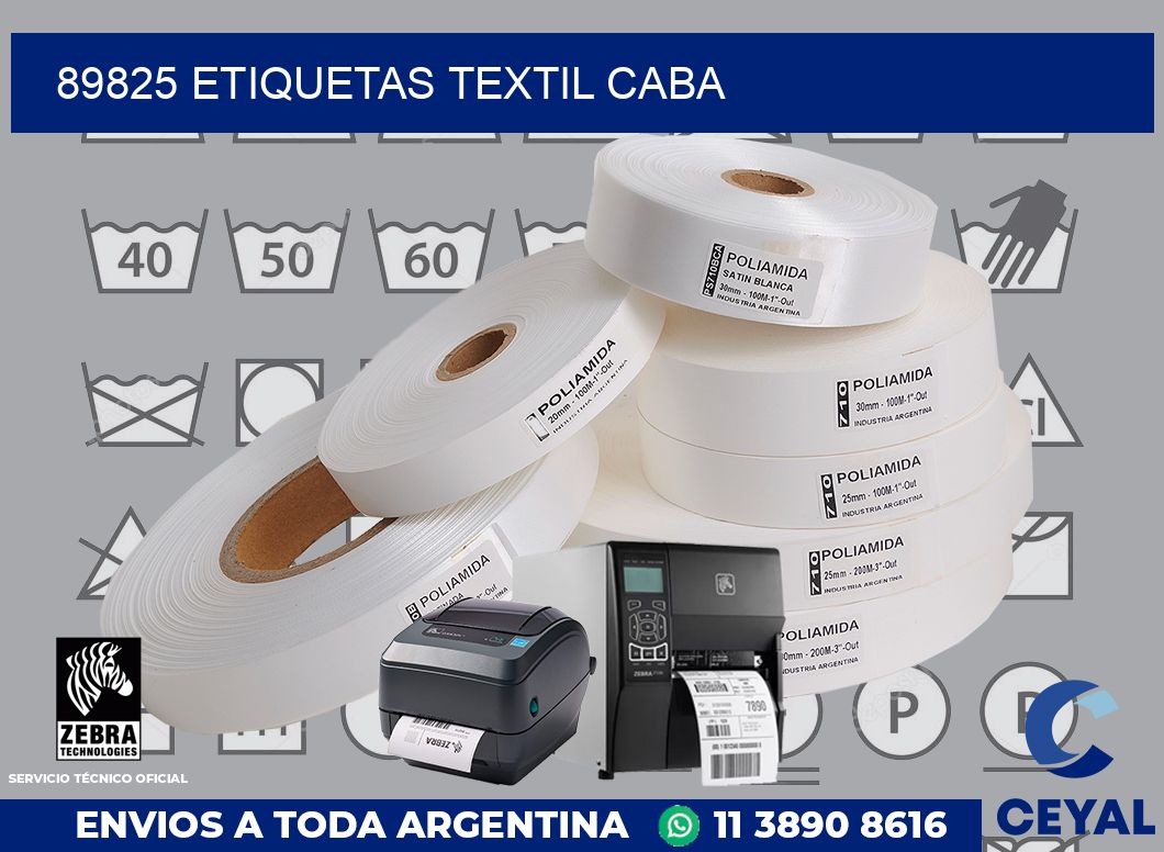 89825 etiquetas textil caba