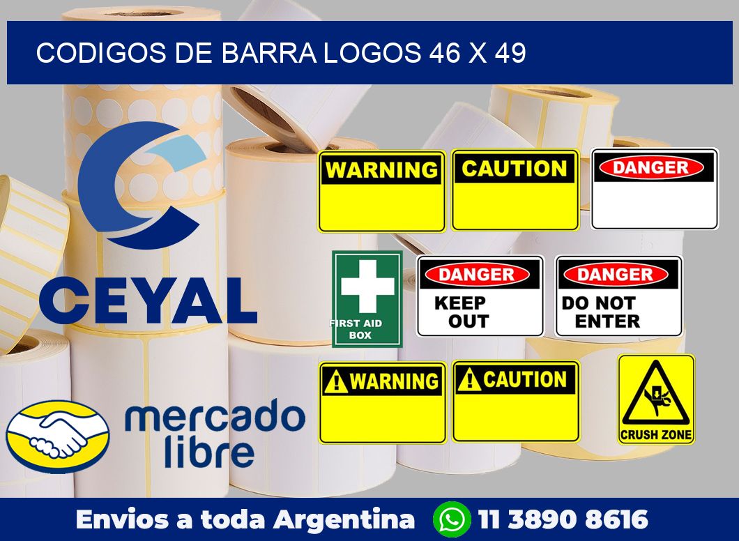 Codigos de barra logos 46 x 49