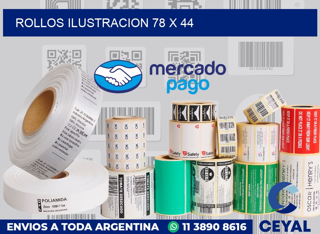 Rollos ilustracion 78 x 44