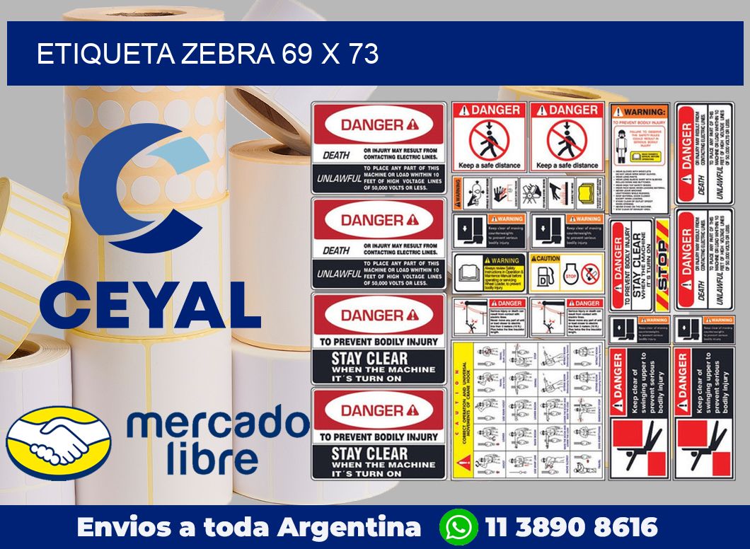 etiqueta zebra 69 x 73