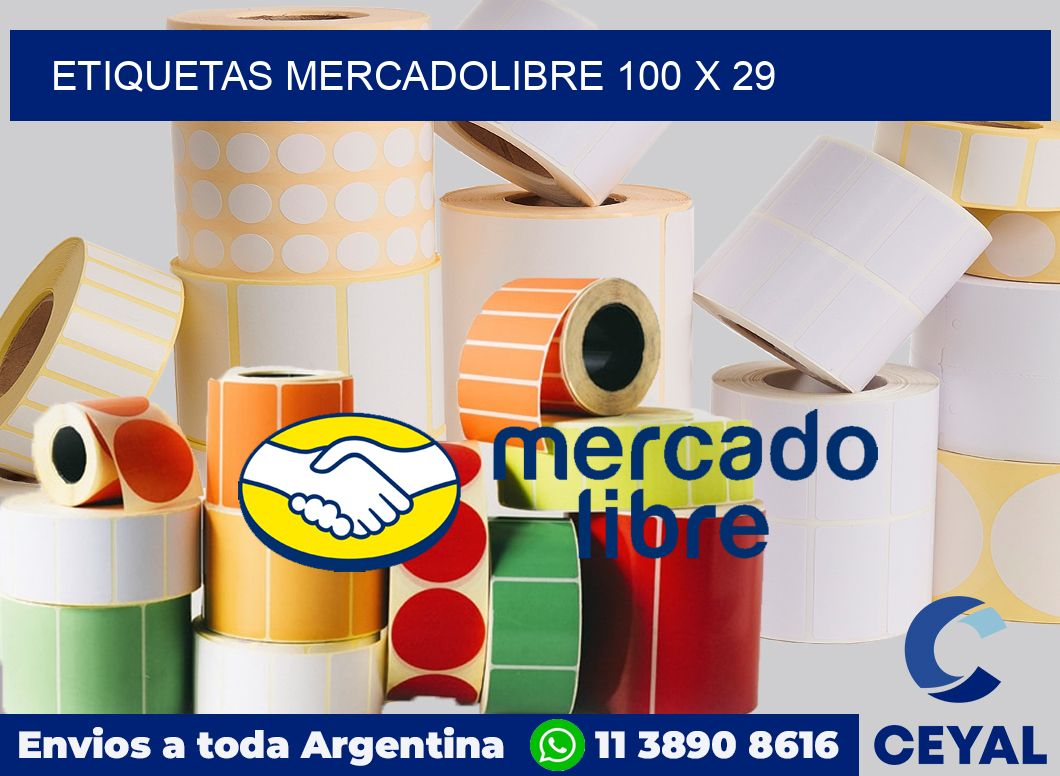 etiquetas mercadolibre 100 x 29