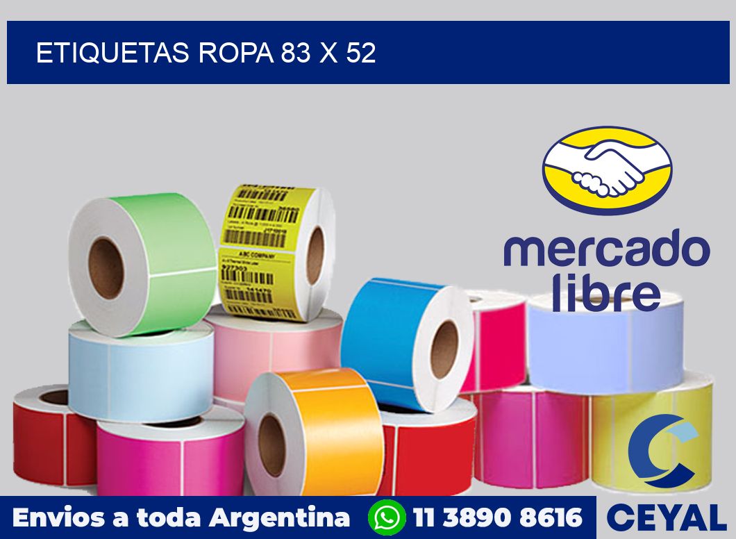 etiquetas ropa 83 x 52