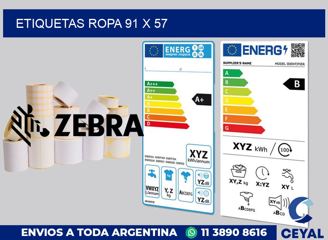 etiquetas ropa 91 x 57