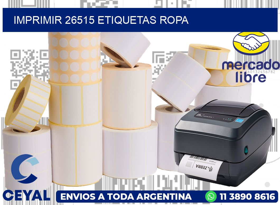 imprimir 26515 etiquetas ropa