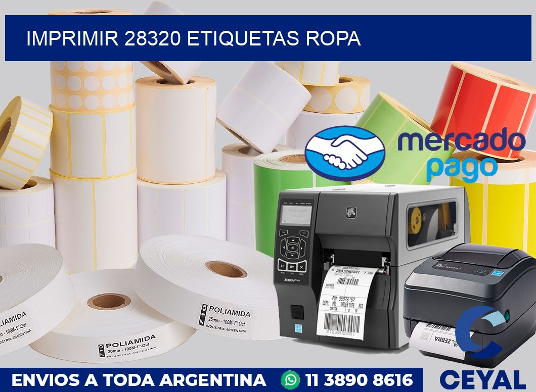 imprimir 28320 etiquetas ropa