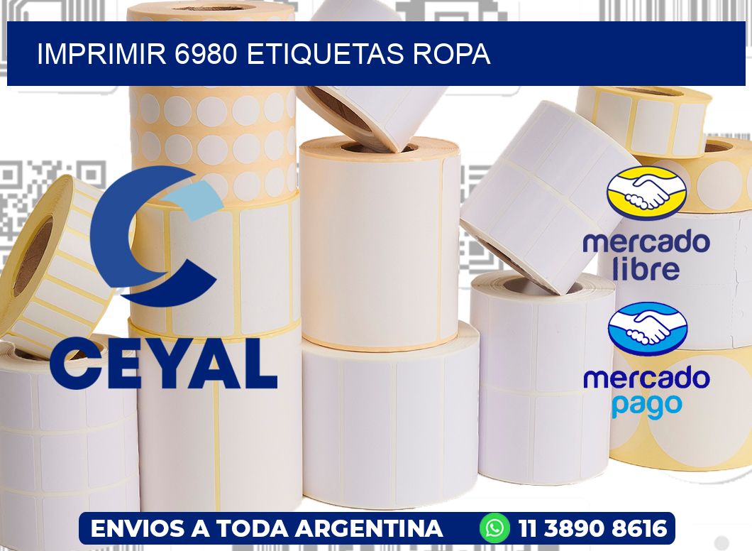 imprimir 6980 etiquetas ropa