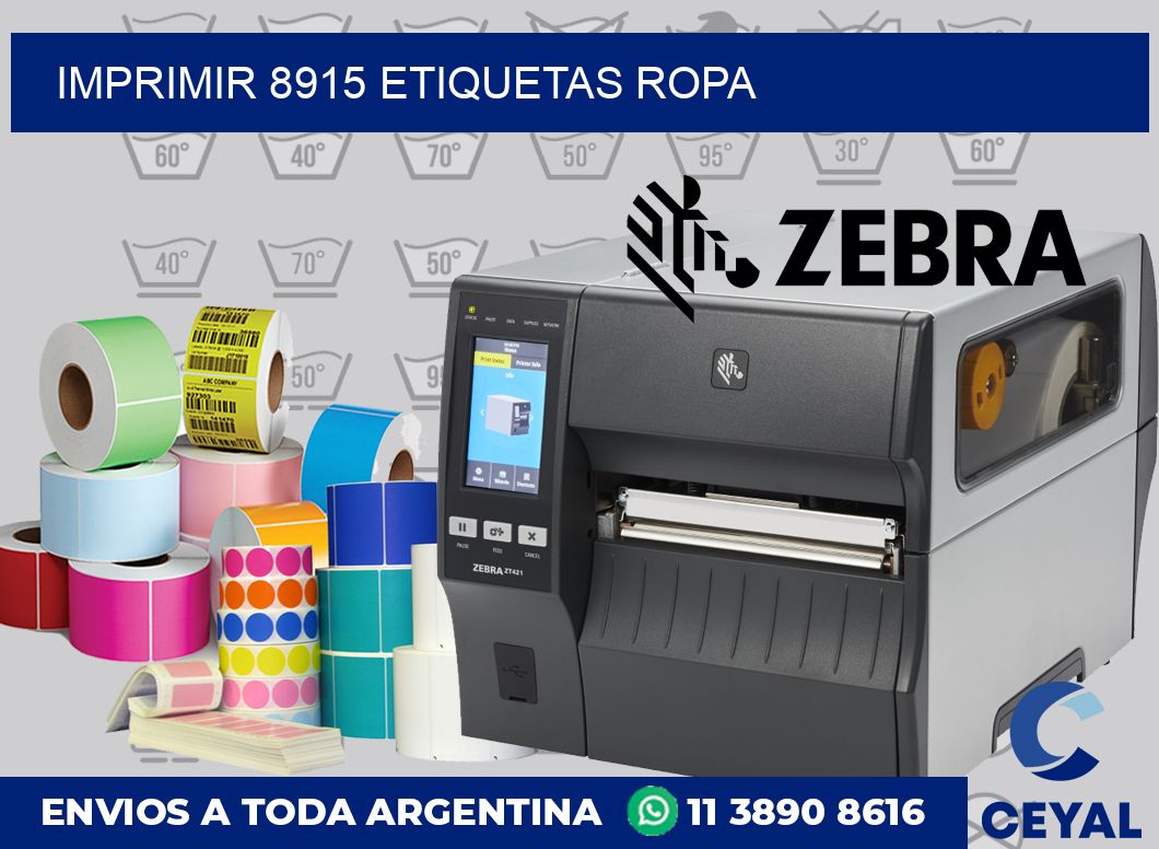 imprimir 8915 etiquetas ropa
