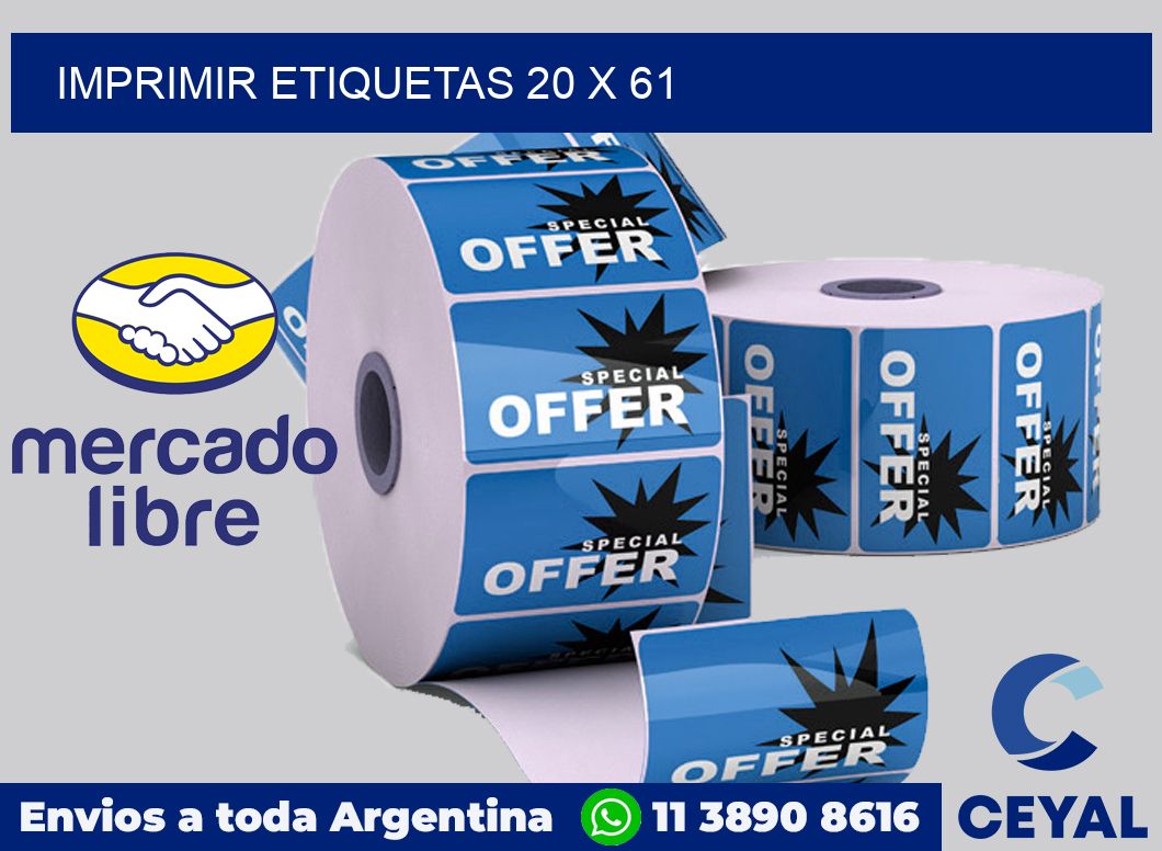 imprimir etiquetas 20 x 61